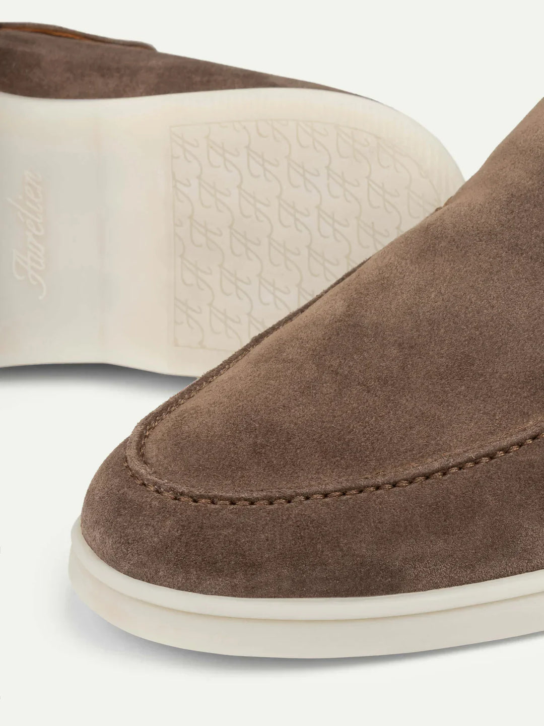 Mocassins de ville en daim avec confort pour hommes