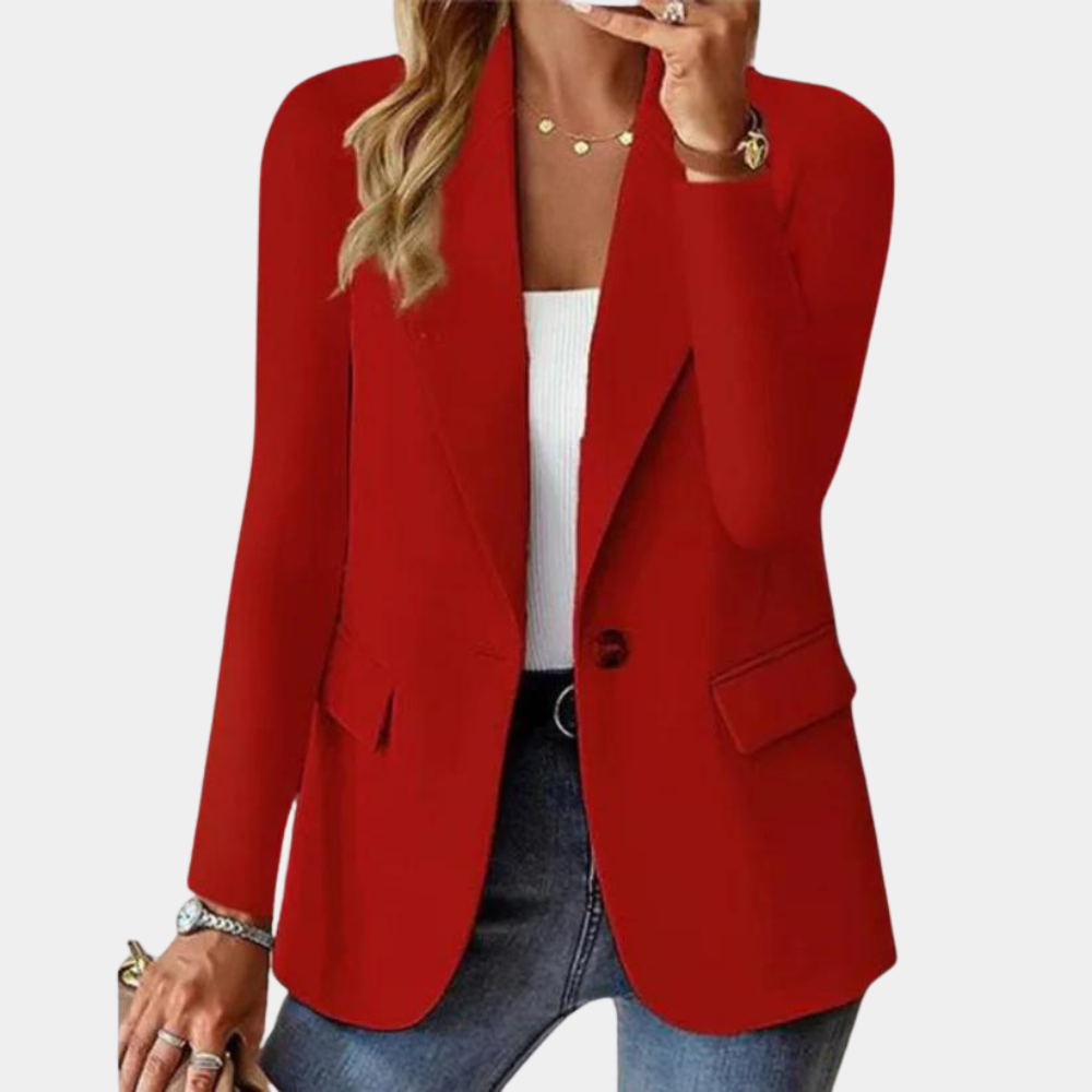Sujana | Blazer Élégant Intemporel avec Coupe Ajustée pour Femme