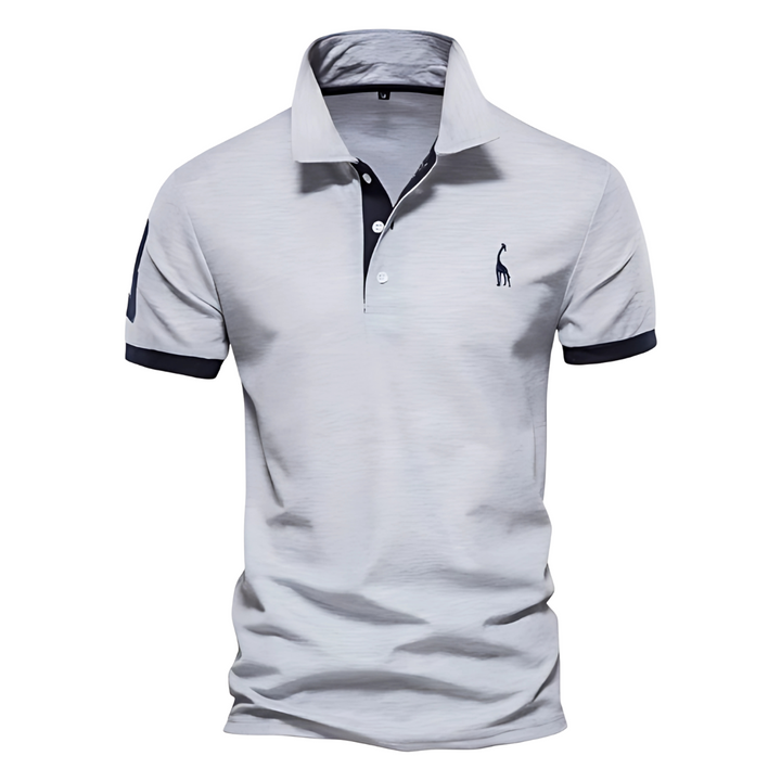 Polo casual - Gris