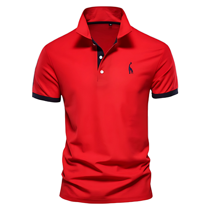 Polo casual - Rouge