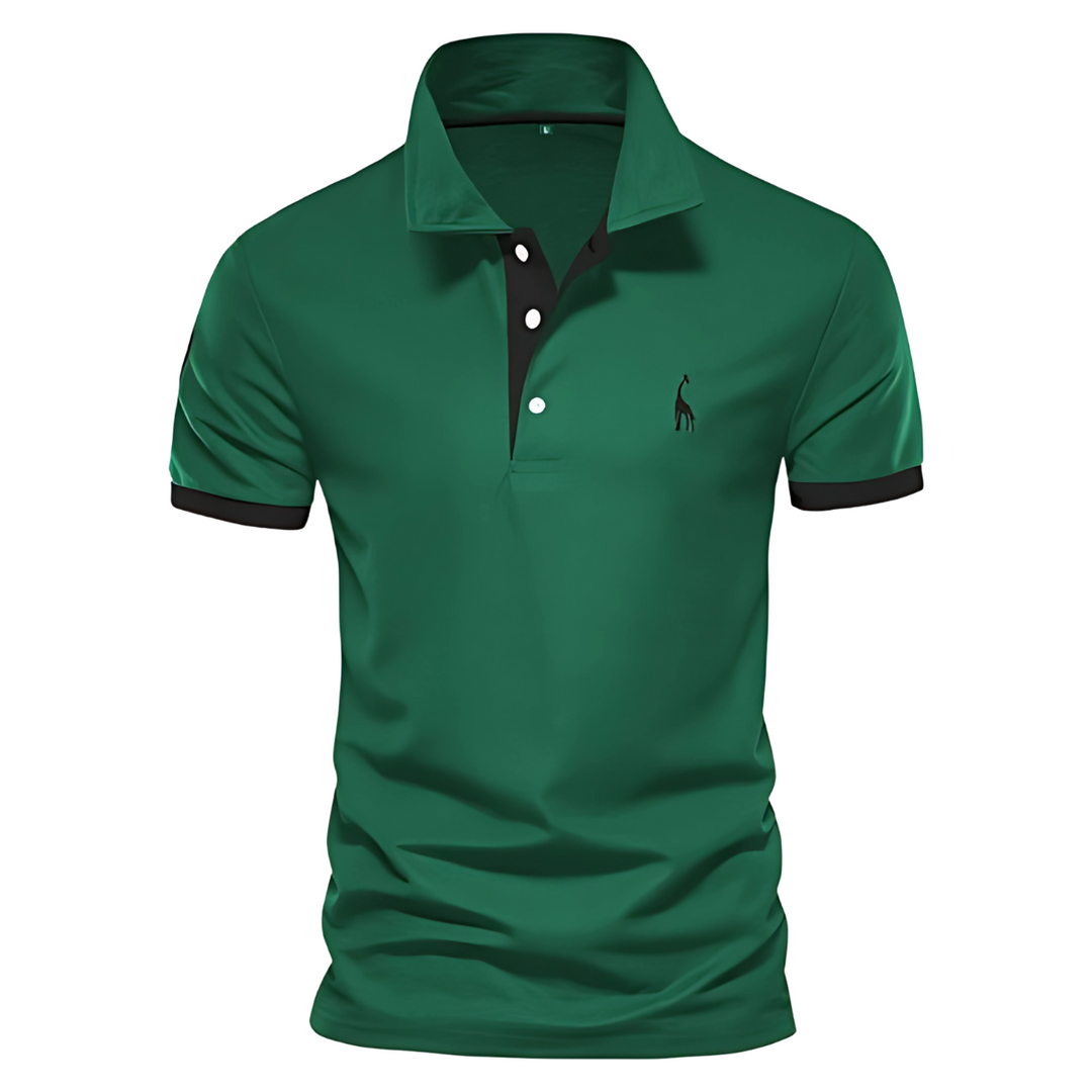 Polo casual - Vert