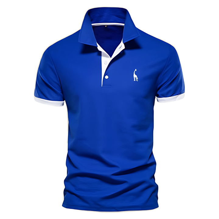 Polo casual - Bleu