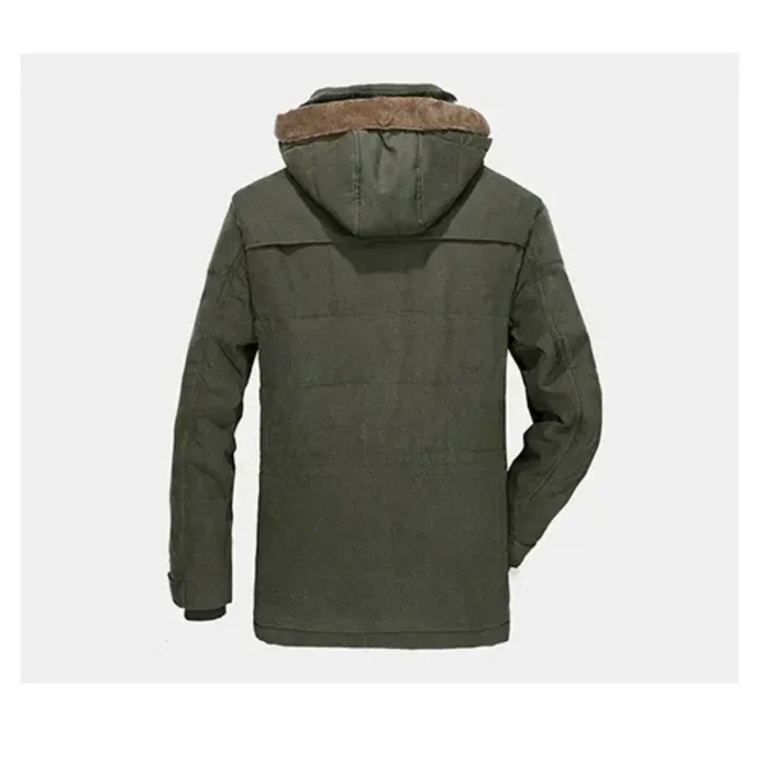 Freddy | Veste d’hiver classique à capuche pour homme