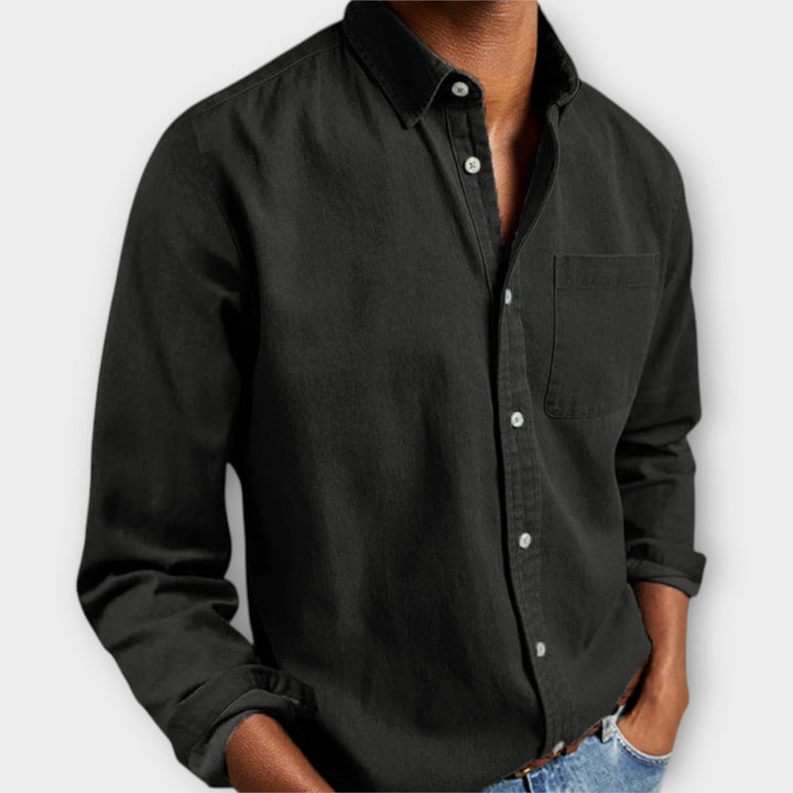 Chemise artisanale - Noir