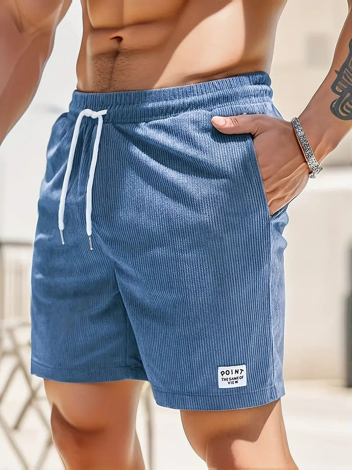 Short de bain ajustable - Bleu