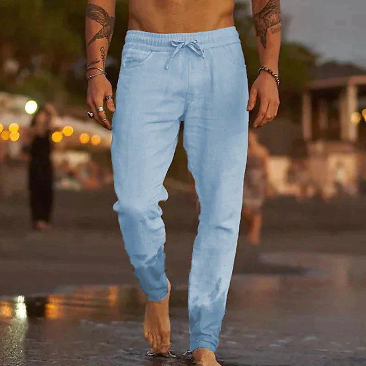 Pantalon de plage - Bleu clair