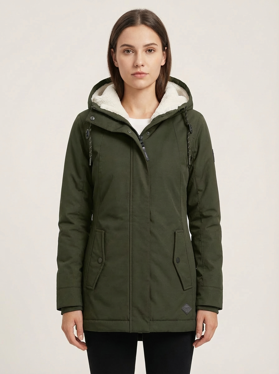 Éliane – manteau d’hiver long imperméable pour femmes, chaud et élégant