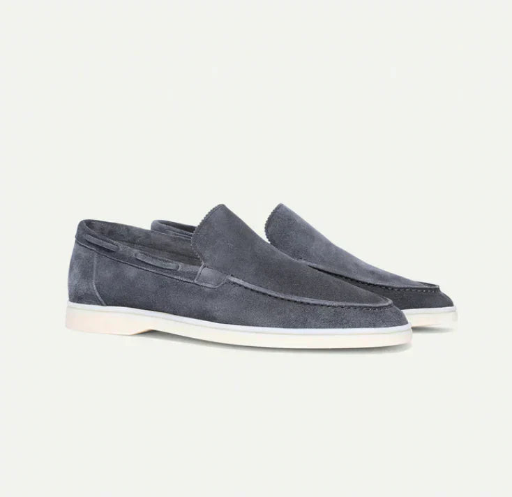 Mocassins souples - Gris fonce