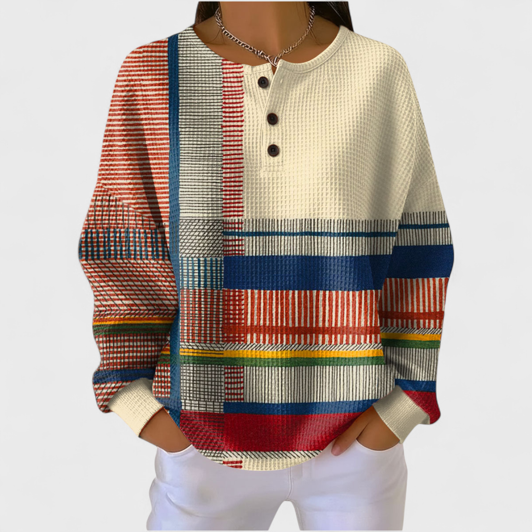 Mille - Pull à rayures colorées