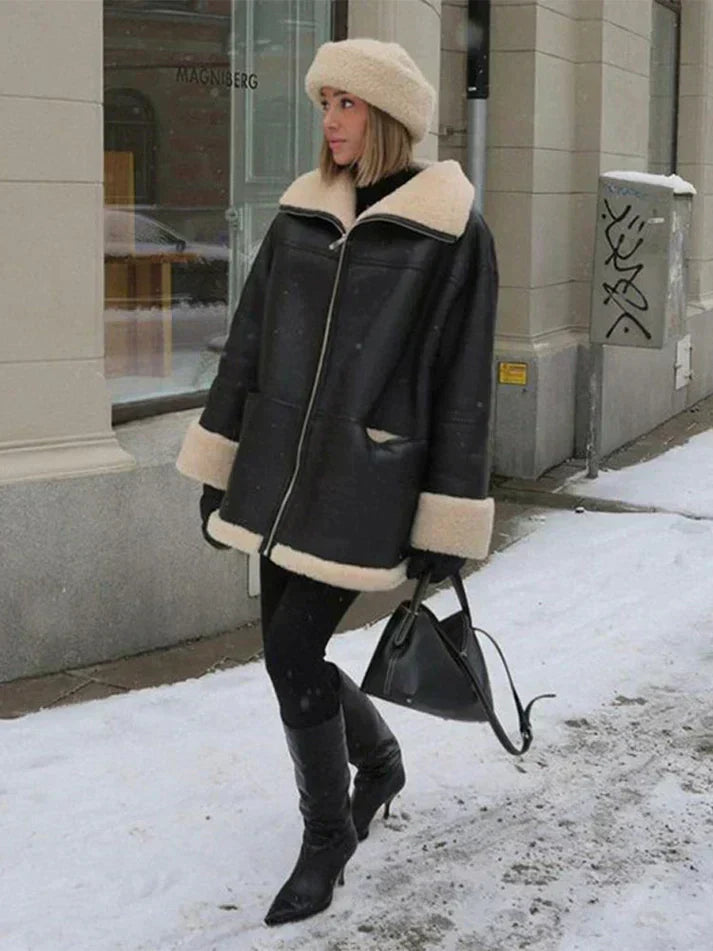Mariska | Veste noire pour femme