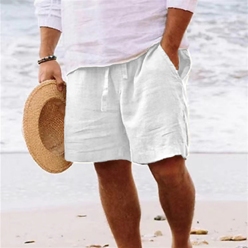 Short detente ajustable - Blanc