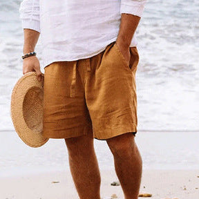 Short detente ajustable - Marron