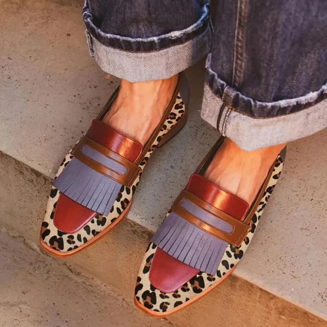 Zelda - Mocassin Élégant Léopard