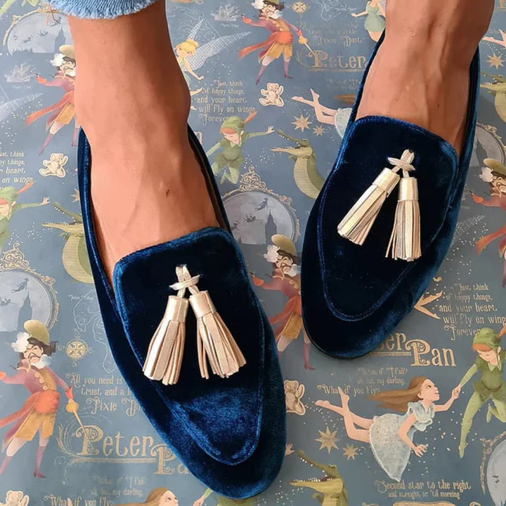 Celestia - Mocassins Élégants à Franges