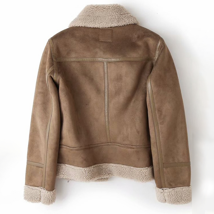 Elowen | Veste courte à col et manches longues pour femme