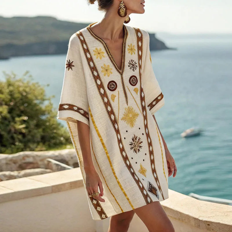 Gwen - Robe de Plage Élégante et Confortable pour les Jours d'Été