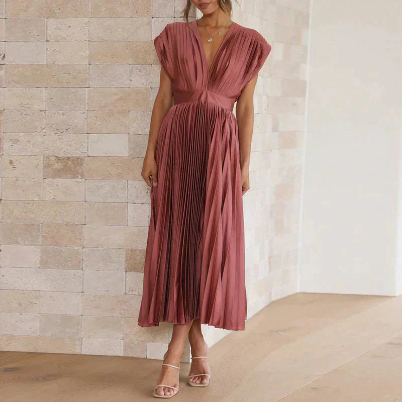 Denise | Robes plissées élégantes pour femmes