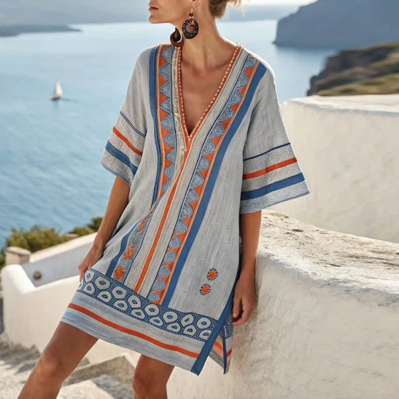 Élégante Mila - Robe Maxi Fluide pour Toutes les Occasions