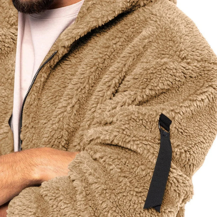 Balthazar | Veste polaire à capuche avec doublure thermique pour homme