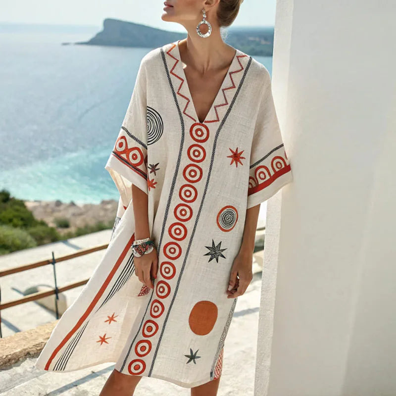 Sil - Robe de Plage Élégante pour des Looks d'Été Inoubliables