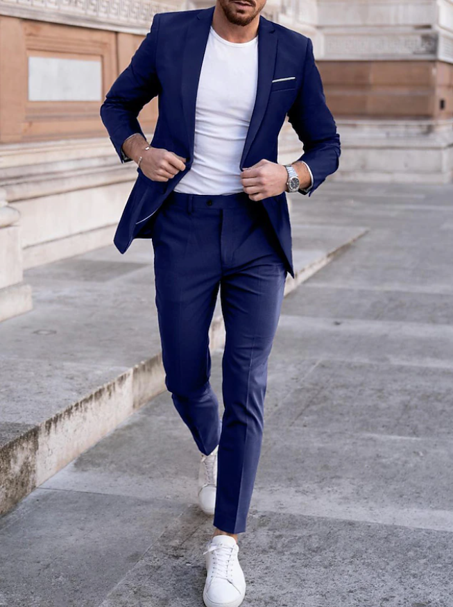 Tenue d ete legere - Bleu