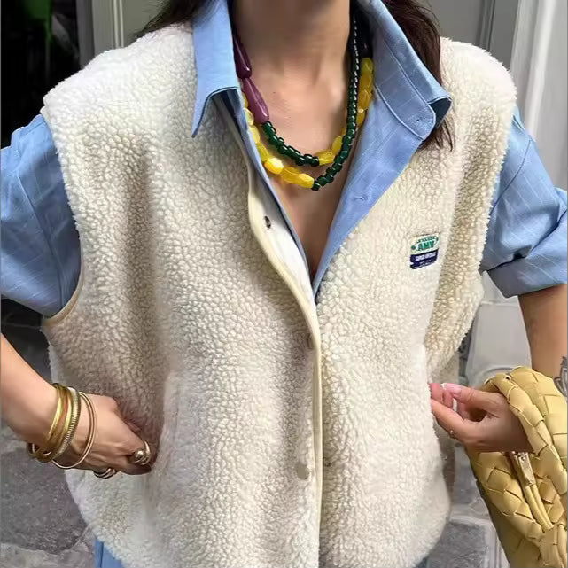 Camille – Veste femme peluche