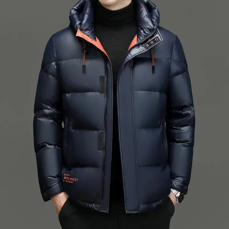 Anton | Doudoune d'hiver avec capuche pour homme