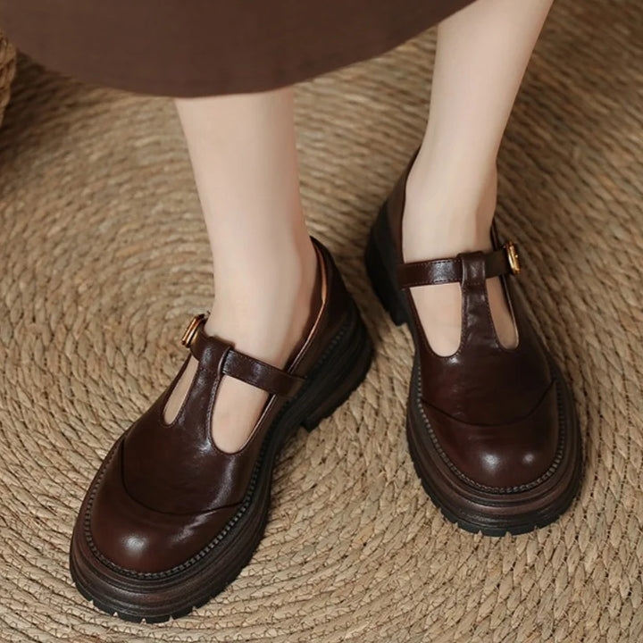 Blythe - Chaussures Mary Jane T-Bar femme à bout rond 2