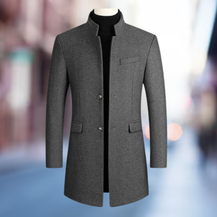 Adonai | Long manteau d’hiver classique pour homme