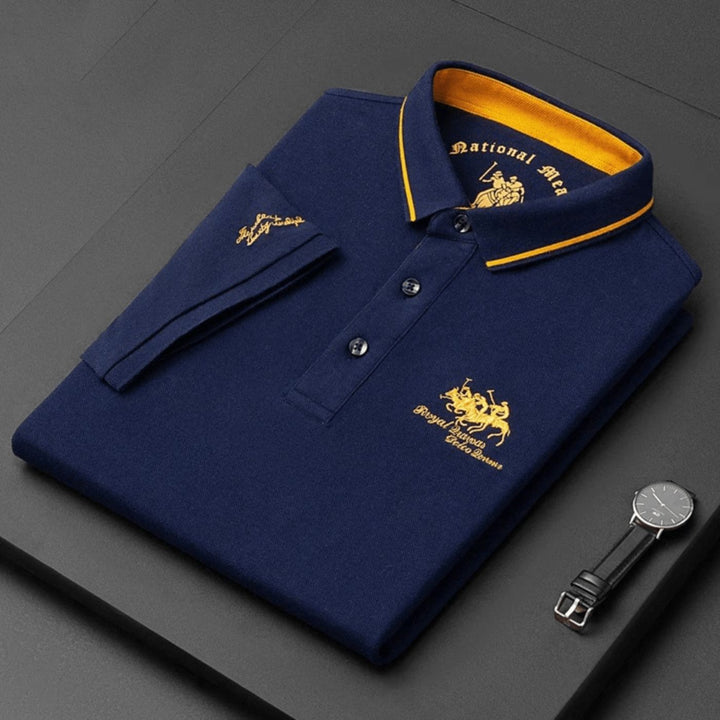 Polo moderne - Bleu