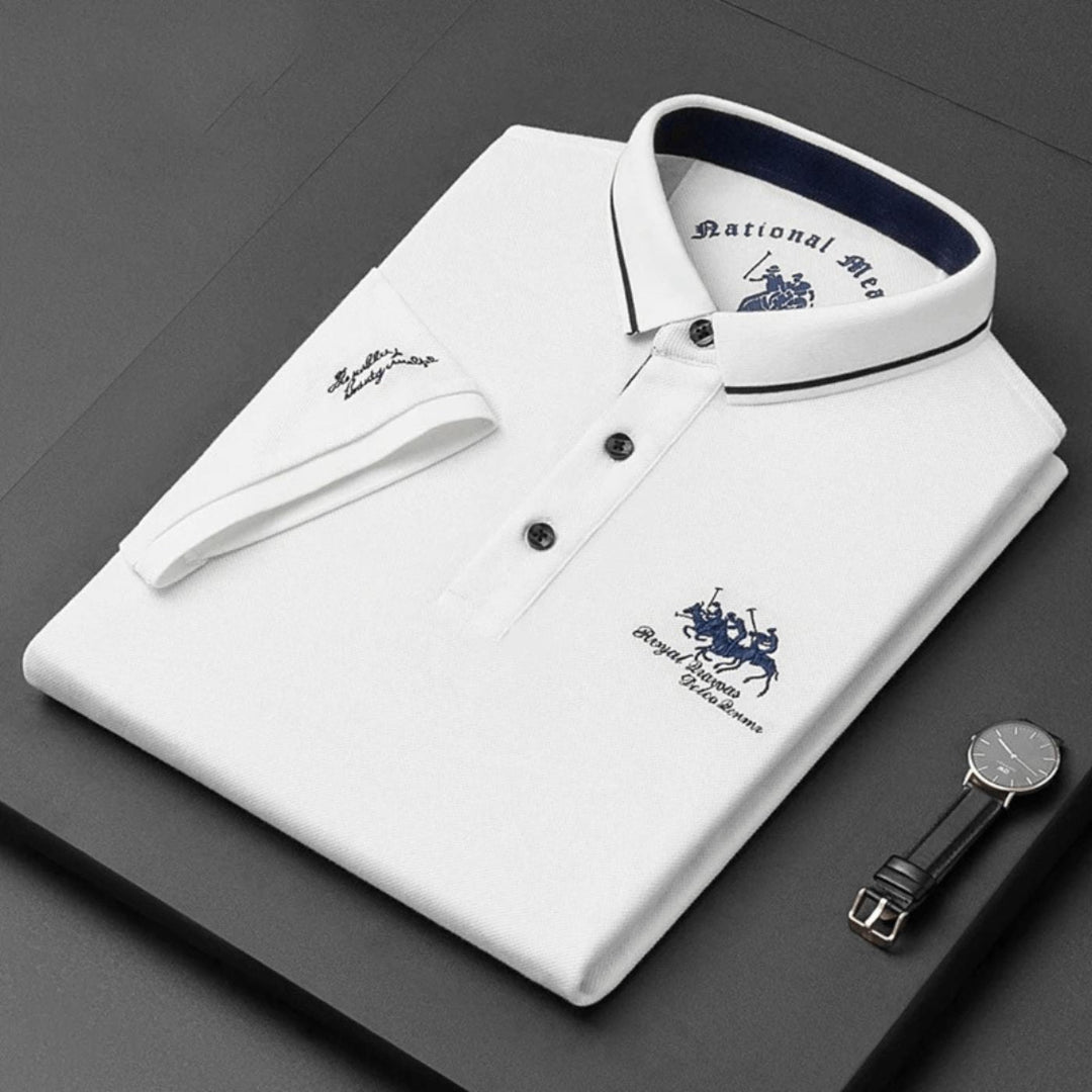 Polo moderne - Blanc