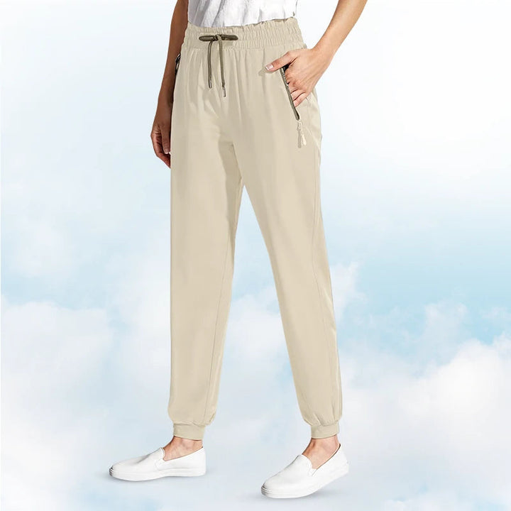Pantalon Femme Ultra Élasticité Soie Glacée Confort Décontracté