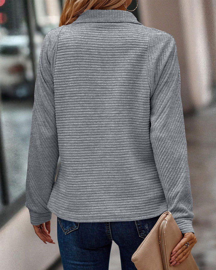 Sweat À Capuche Avec Couleur Uni Et Zip