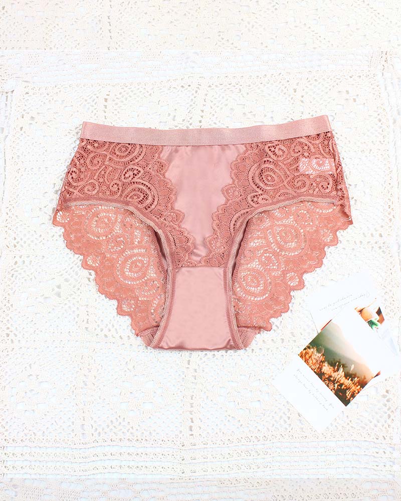 Set De Culottes Femme À Taille Haute En Couleurs Contrastées