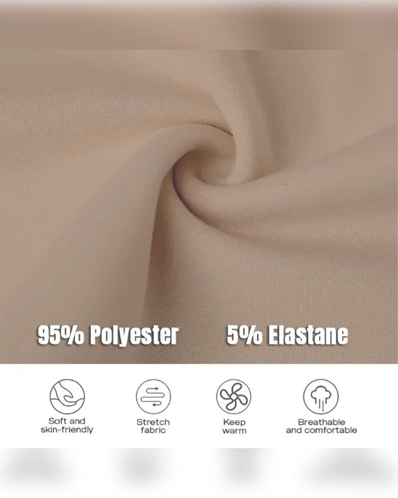 Robe Décontractée En Sweat À Manches Longues Avec Fermeture Éclair Et Fente