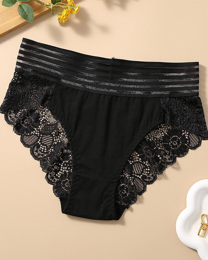 Culotte Large Taille Dentelle
