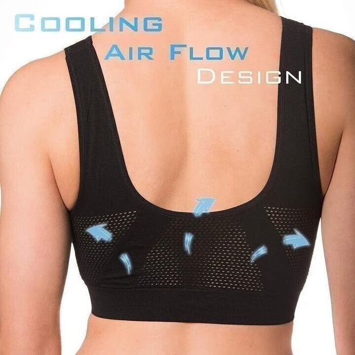 Soutien-Gorge Respirant Rafraîchissant Rehausseur Air