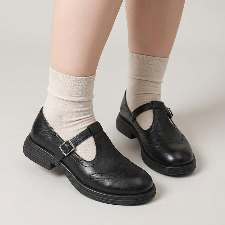 Odette - Chaussures Mary Jane femme à bride ajustable 8