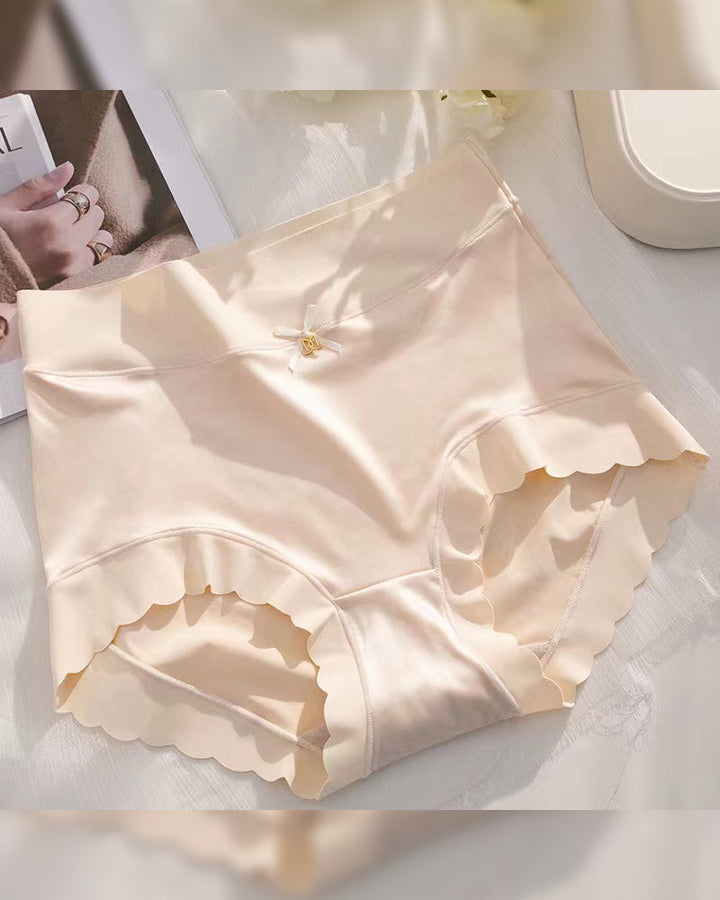 Lingerie Motif Vague Soie Glacée