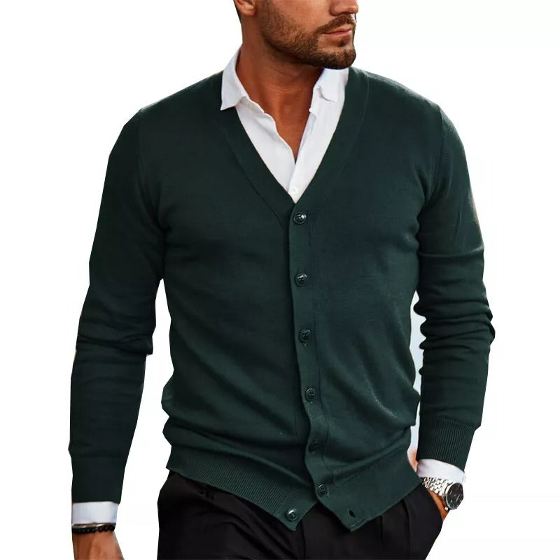 Sebastian | Cardigan Tricoté Élégant de printemps pour Homme