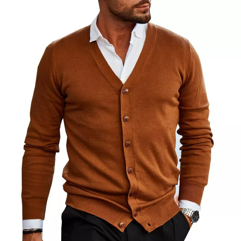 Sebastian | Cardigan Tricoté Élégant de printemps pour Homme