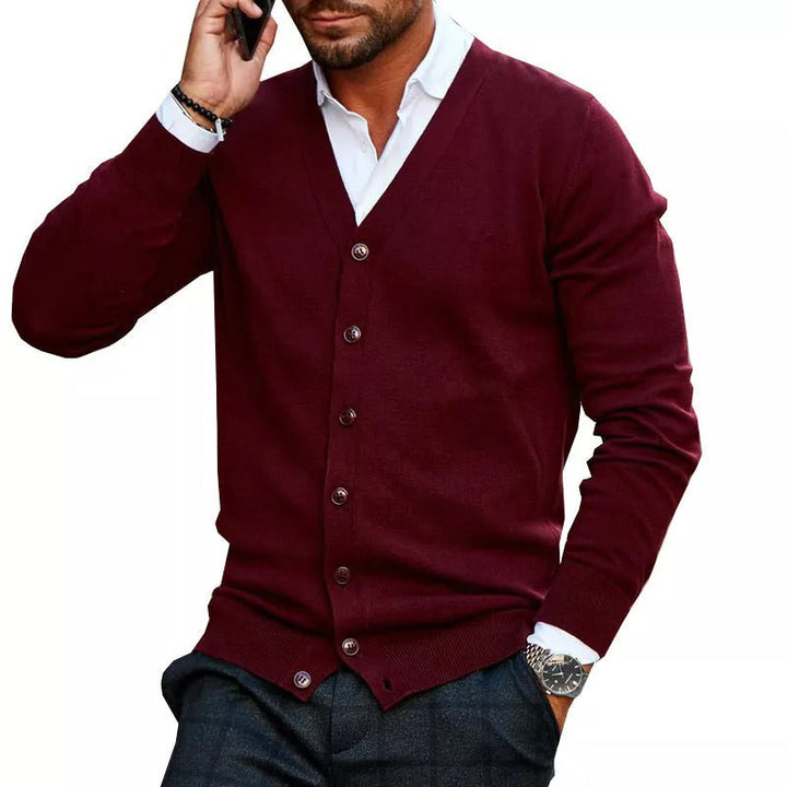 Sebastian | Cardigan Tricoté Élégant de printemps pour Homme