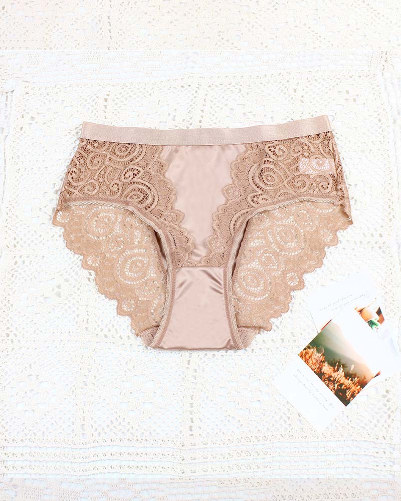 Set De Culottes Femme À Taille Haute En Couleurs Contrastées