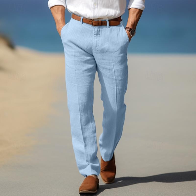 Pantalon a passants - Bleu