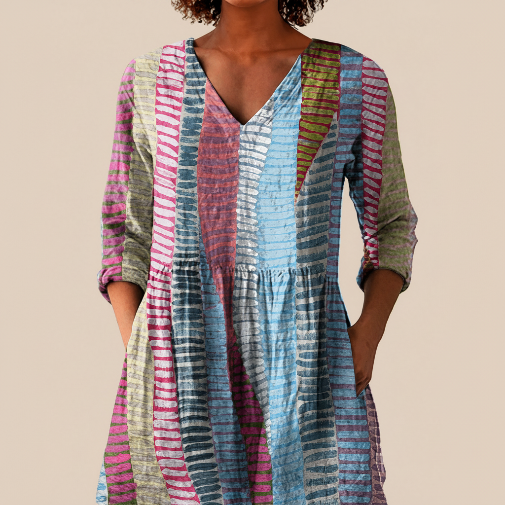 Noa - Blouse longue imprimée