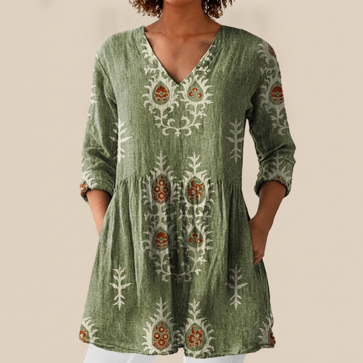 Blair - Blouse longue imprimée