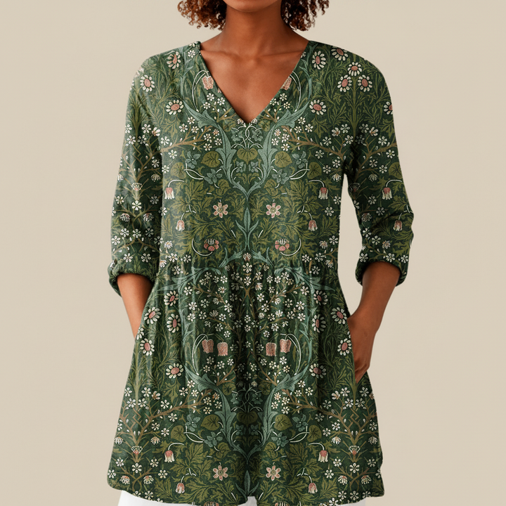 Skye - Blouse longue imprimée