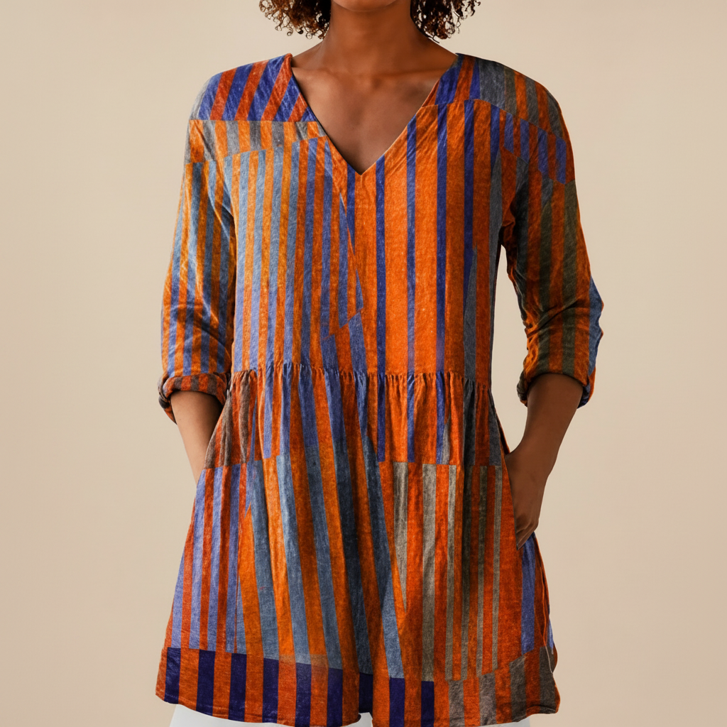 Elowen - Blouse longue imprimée