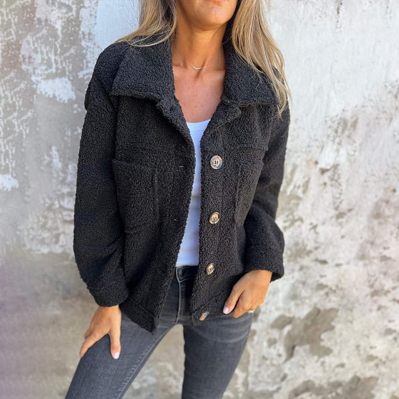 Aisling | Manteau mi-saison coupe droite pour femme