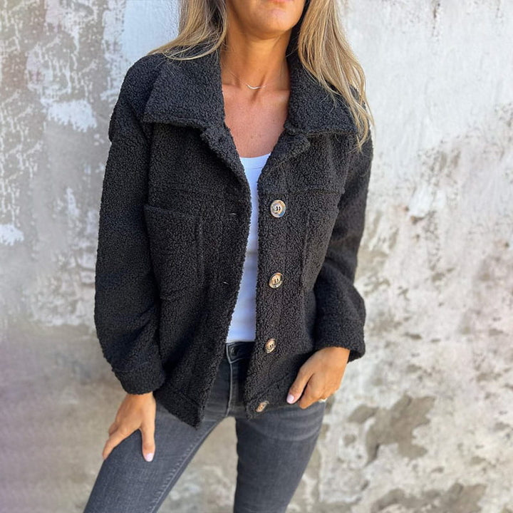 Aisling | Manteau mi-saison coupe droite pour femme